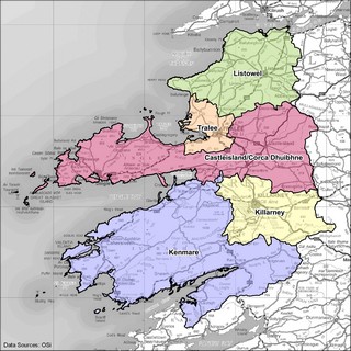 Map 1.1: County Kerry Municipal Districts