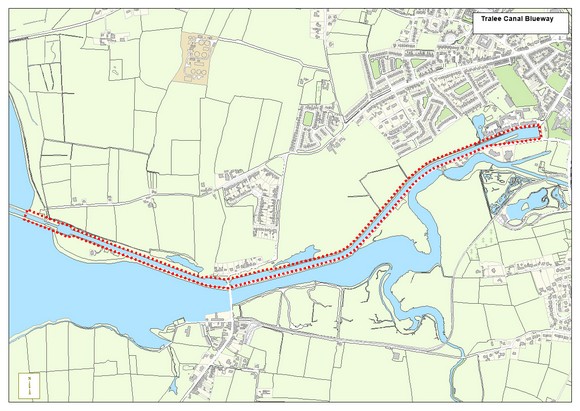 Tralee Canal Blueway map