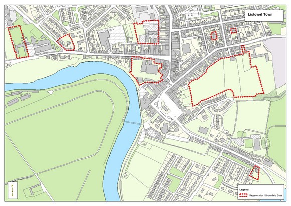 Town Centre Opportunity Sites map