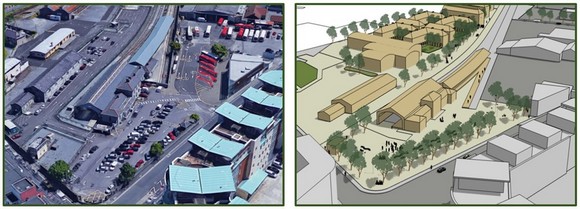 Indicative proposals for Casement Plaza